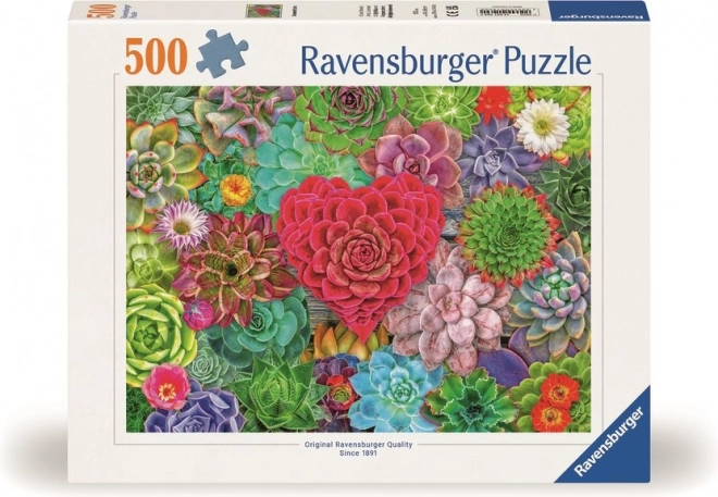 Ravensburger Puzzle Succulent Paradise 500 Pieces