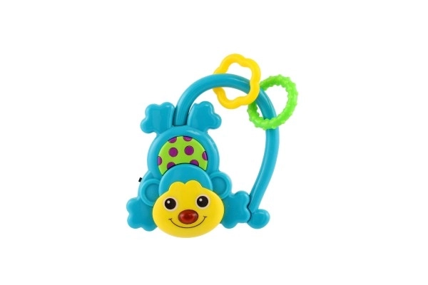 Rattle Monkey Toy with Light and Sound