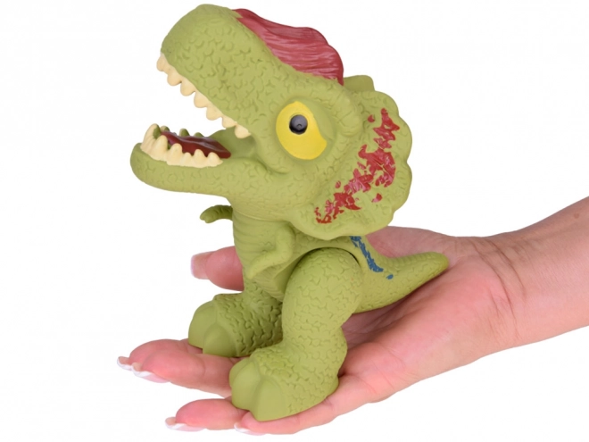 Dilophosaurus Dinosaur Figure with Movable Limbs