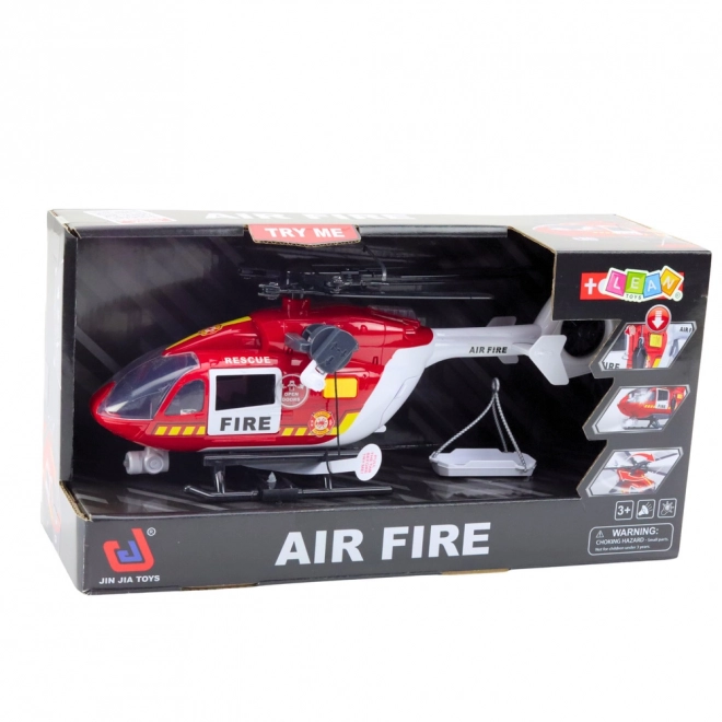 Fire Rescue Helicopter Lights and Sounds