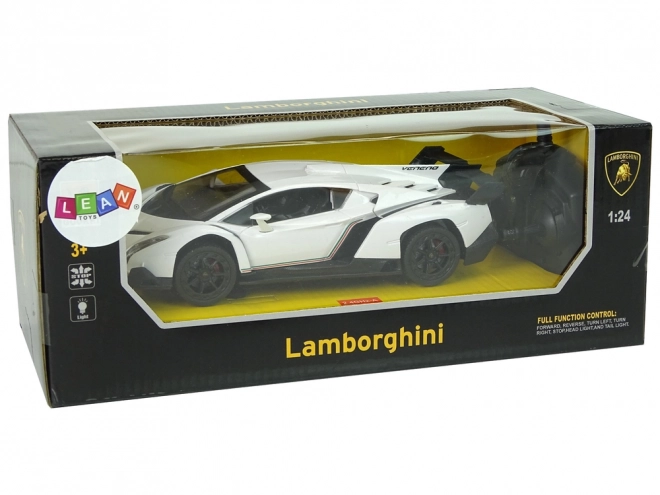 Remote Control Lamborghini Veneno Sports Car White