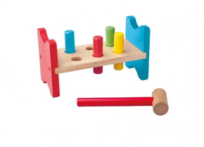 Wooden Hammer Peg Toy