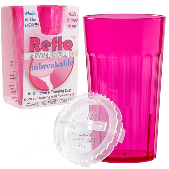 Shatterproof Training Cup for Kids Pink