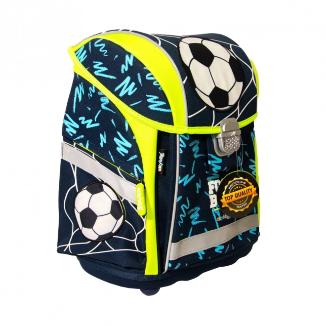 Premium Light School Backpack with Football Theme