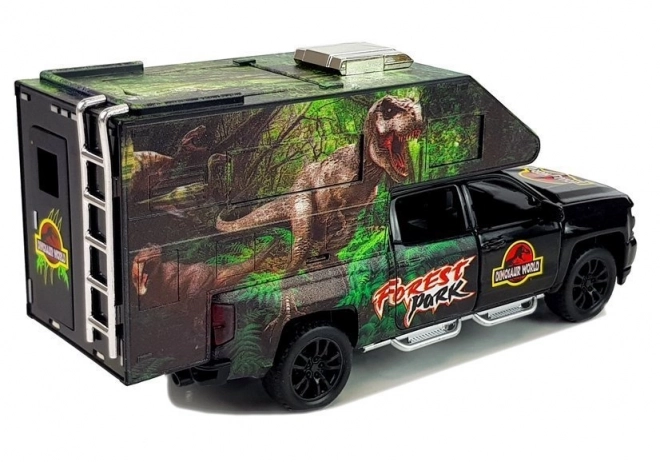 Dinosaur Adventure Camper Black