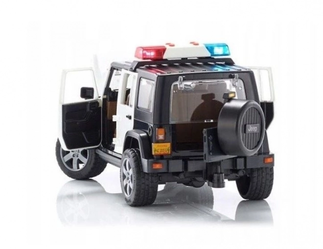 Police Jeep Wrangler Rubicon with Officer