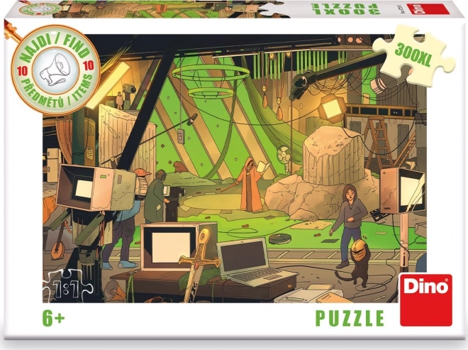 Dino Film Scene Puzzle 300 Pieces