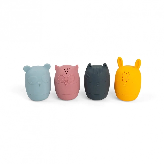 Bigjigs Toys Silicone Squeeze Animals for Bath