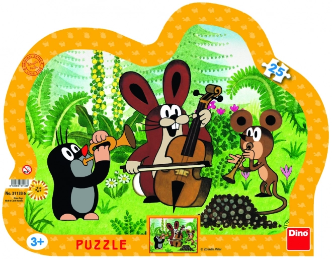 Krtek Musician Puzzle for Kids