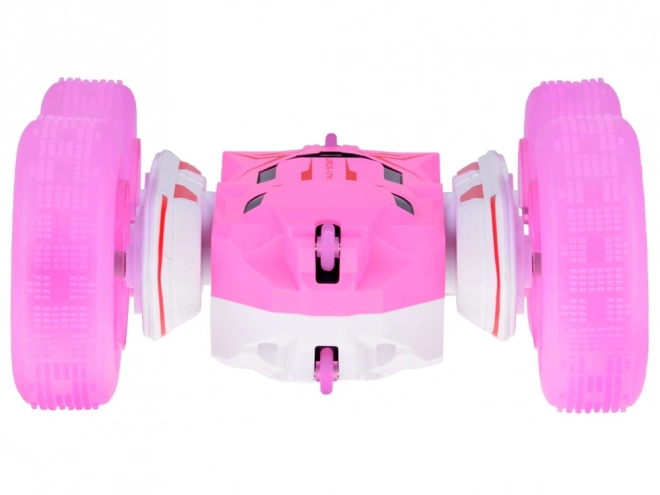 Remote Control Stunt Car with Light-Up Wheels