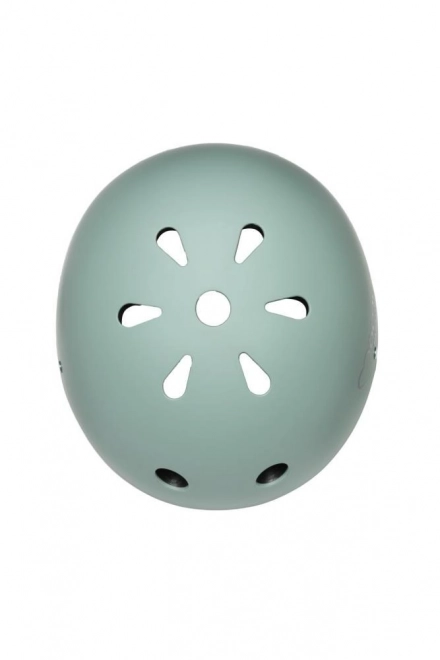 MoMi Mimi Matte Green Helmet