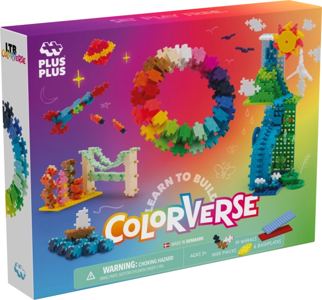 Plus-Plus Leer Bouwen Regenboog Super Set