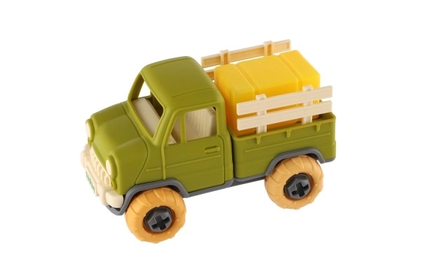 Screwable Plastic Truck Toy with Screwdriver