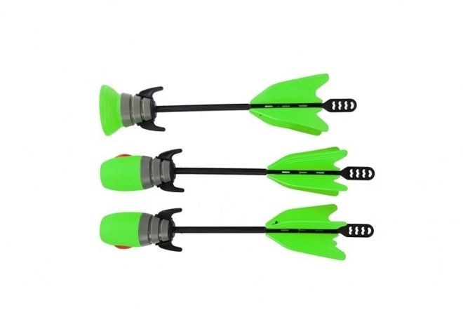 Sport Archery Set with 3 Arrows - Green