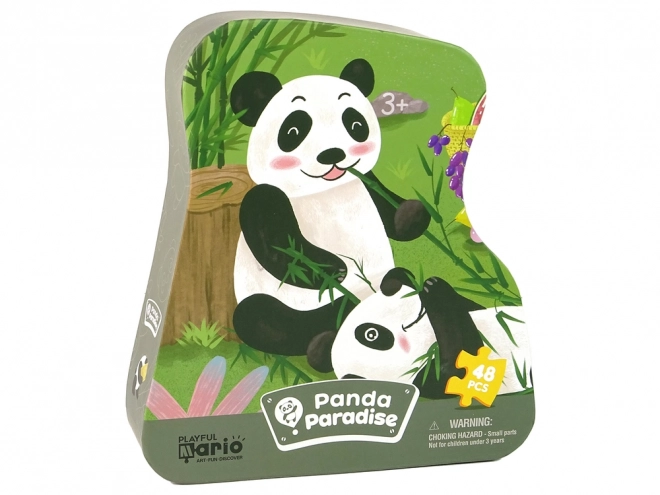 Bamboo Forest Panda Puzzle 48 Pieces