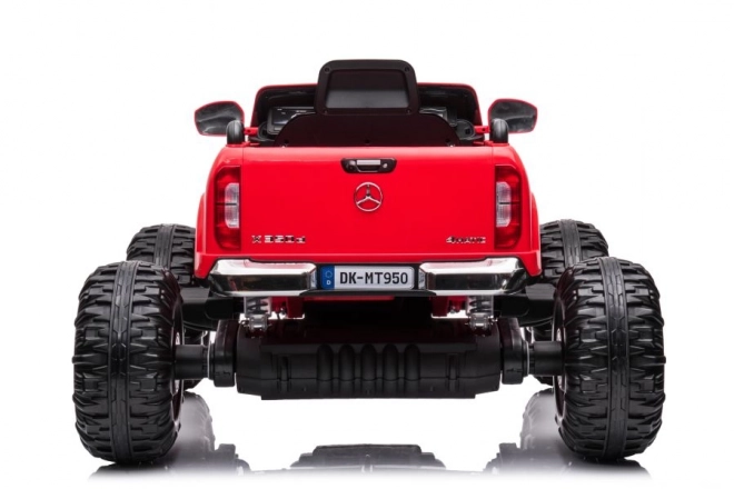 Battery Powered Mercedes Car for Kids - Red