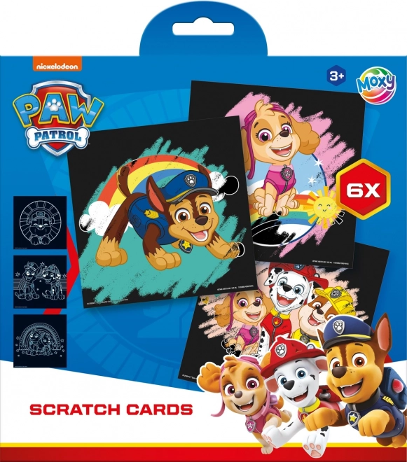 Set creativo con immagini Paw Patrol 6 pezzi