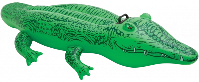 Inflatable Alligator Mattress for Swimming