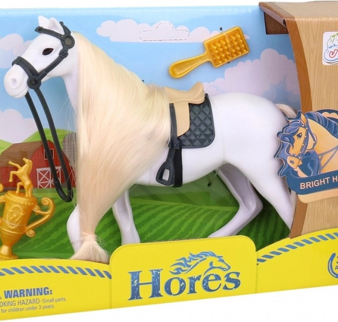 Speelgoed Paard met Accessoires 19 cm