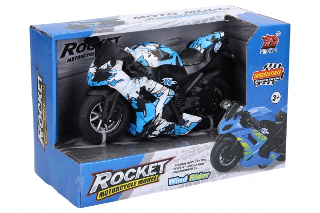 Pull-back Motorbike Toy