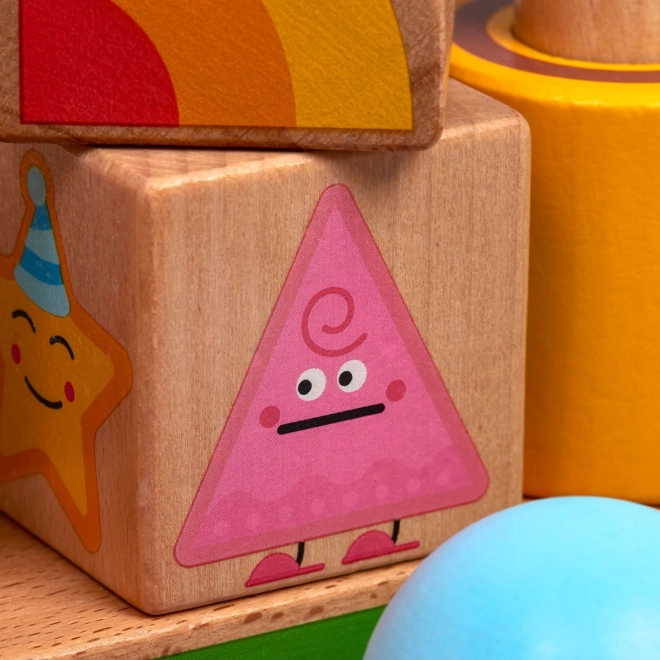 Shapes and Emotions Wooden Puzzle