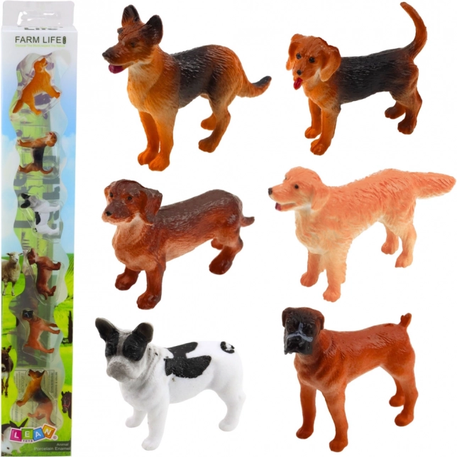 Set of Mini Dog Figures