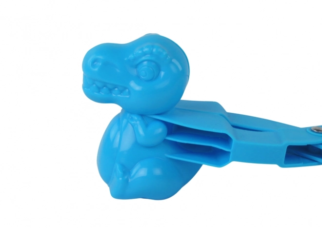 Snowball Maker Blue Dinosaur