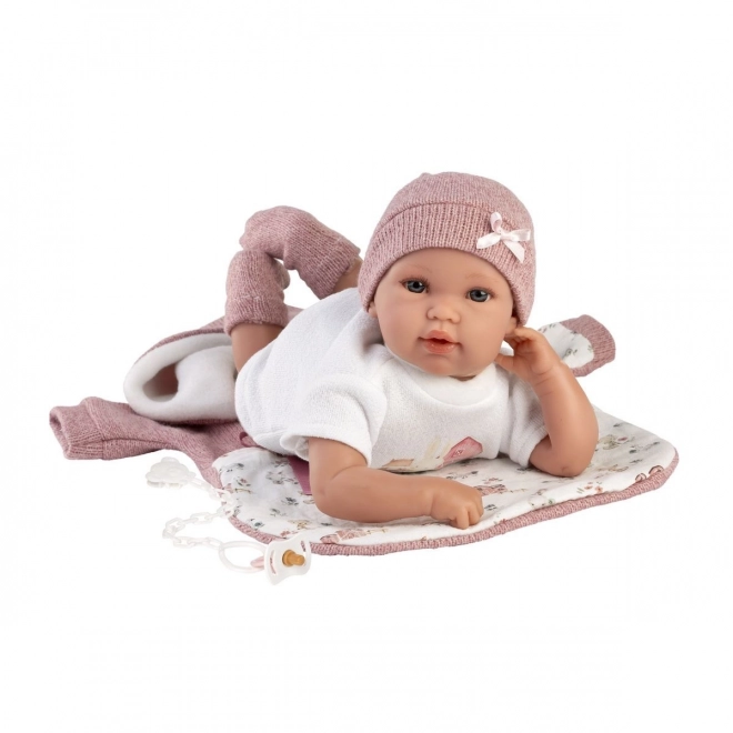 Realistic Baby Doll with Sounds - Soft Body 36 cm