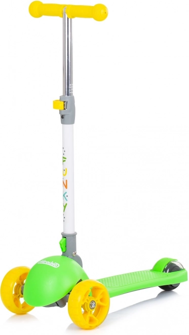 Chipolino Funky Scooter Yellow and Green