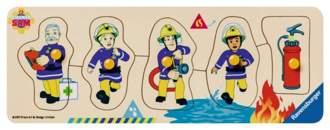 Wooden Puzzle Fireman Sam and Friends