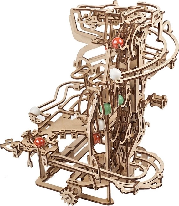 Ugears Wooden 3D Mechanical Puzzle Marble Run