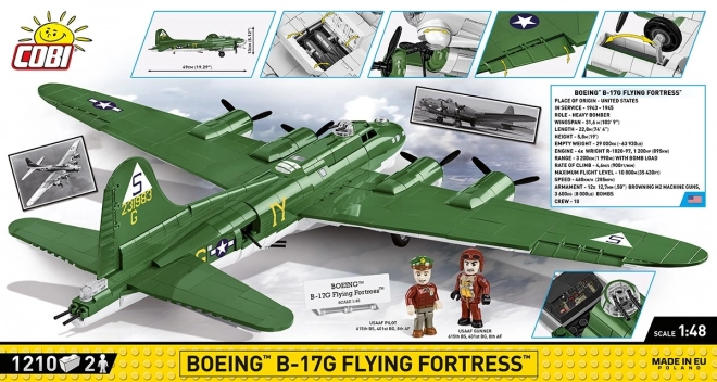 Building Blocks Boeing B-17G Flying Fortress