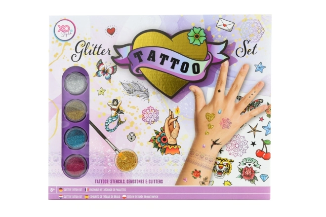 Glitter Tattoo Set