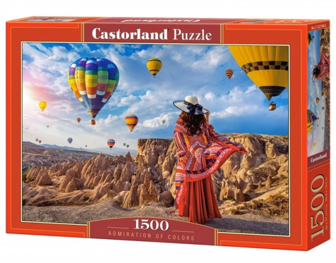 Admiration of colors jigsaw puzzle with 1500 pieces