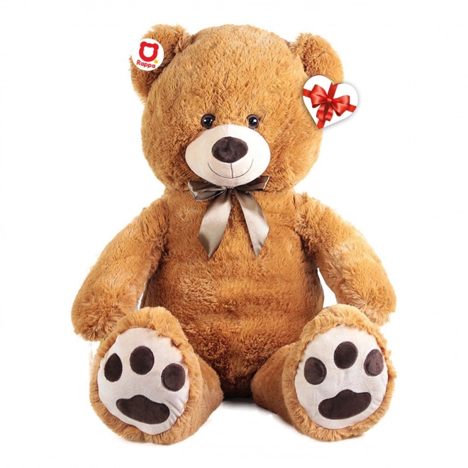 Large Plush Teddy Bear with Heart Tag