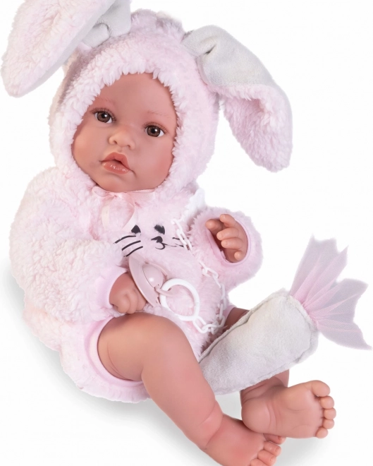 Poupée réaliste bébé Erika en vinyle doux 42 cm