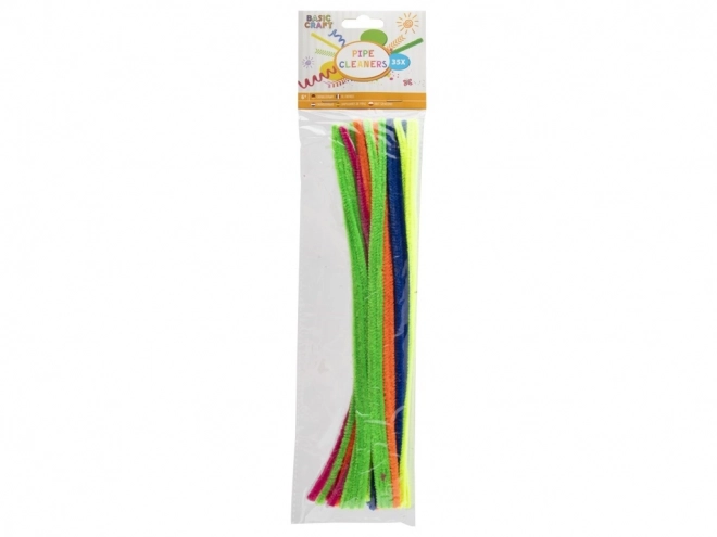 Fluffy Craft Pipe Cleaners Set