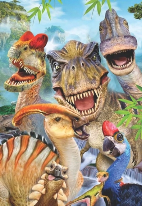 Dinosaur Selfie Puzzle 260 Pieces