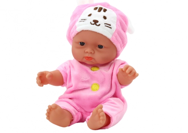 Small Baby Doll With Bunny Hat