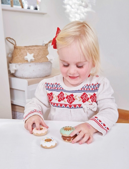 Le Toy Van Wooden Donut Set