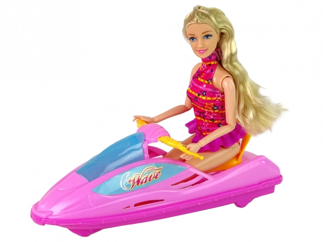 Doll and Speedboat Adventure Set