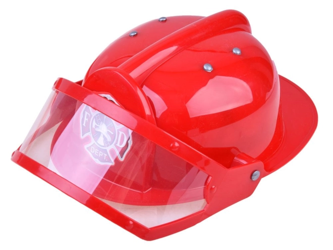 Helmet with flip-up visor