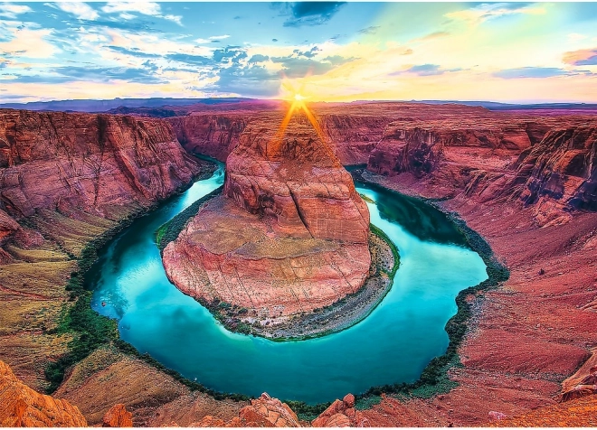 Motif impressionnant du Grand Canyon