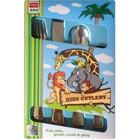 Zoo Animal Children's Cutlery Set