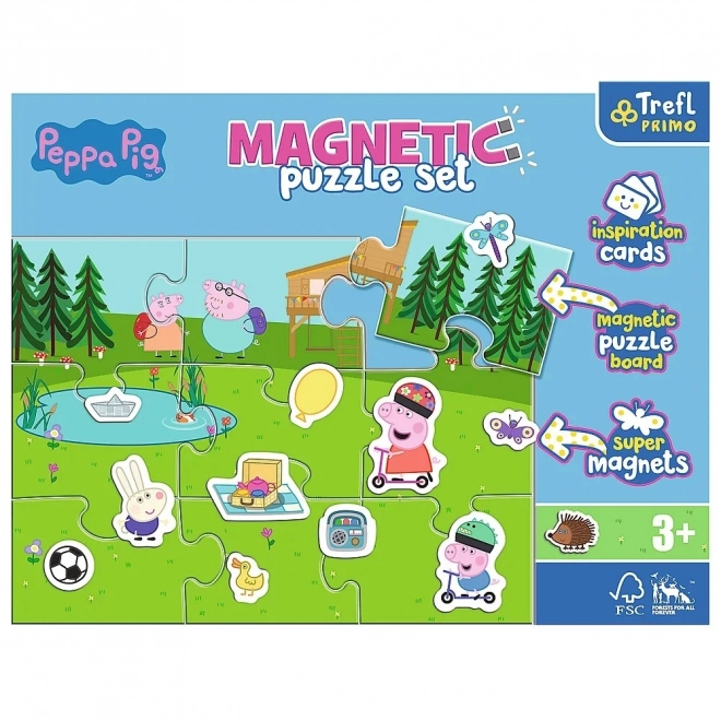 Peppa Pig Magnetic Puzzle Set