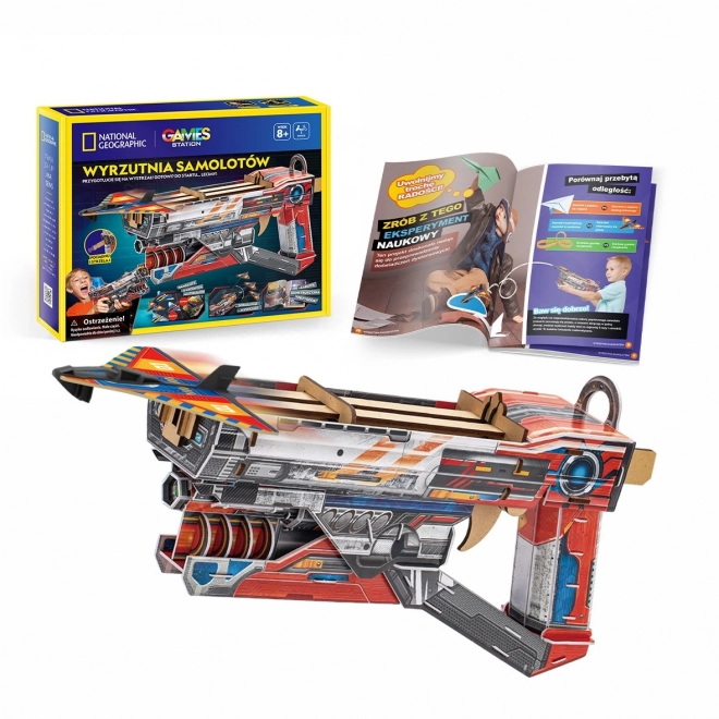 3D Puzzle Airplane Launcher - National Geographic