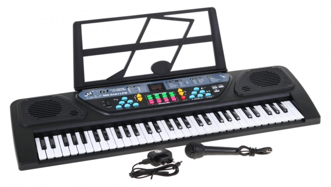 Children's Learning Keyboard with Stand and Microphone