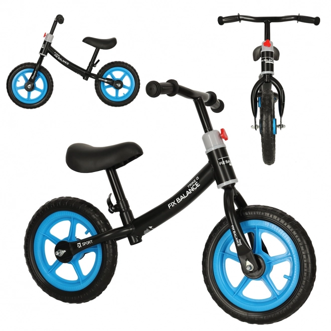 Lightweight Trike Fix Balance Bike Black and Blue