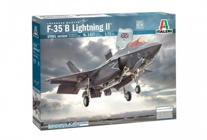 Plastic model F-35B Lightning II aircraft