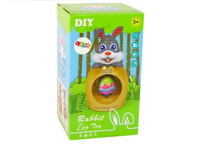 Easter Egg Painting Set with Bunny Holder